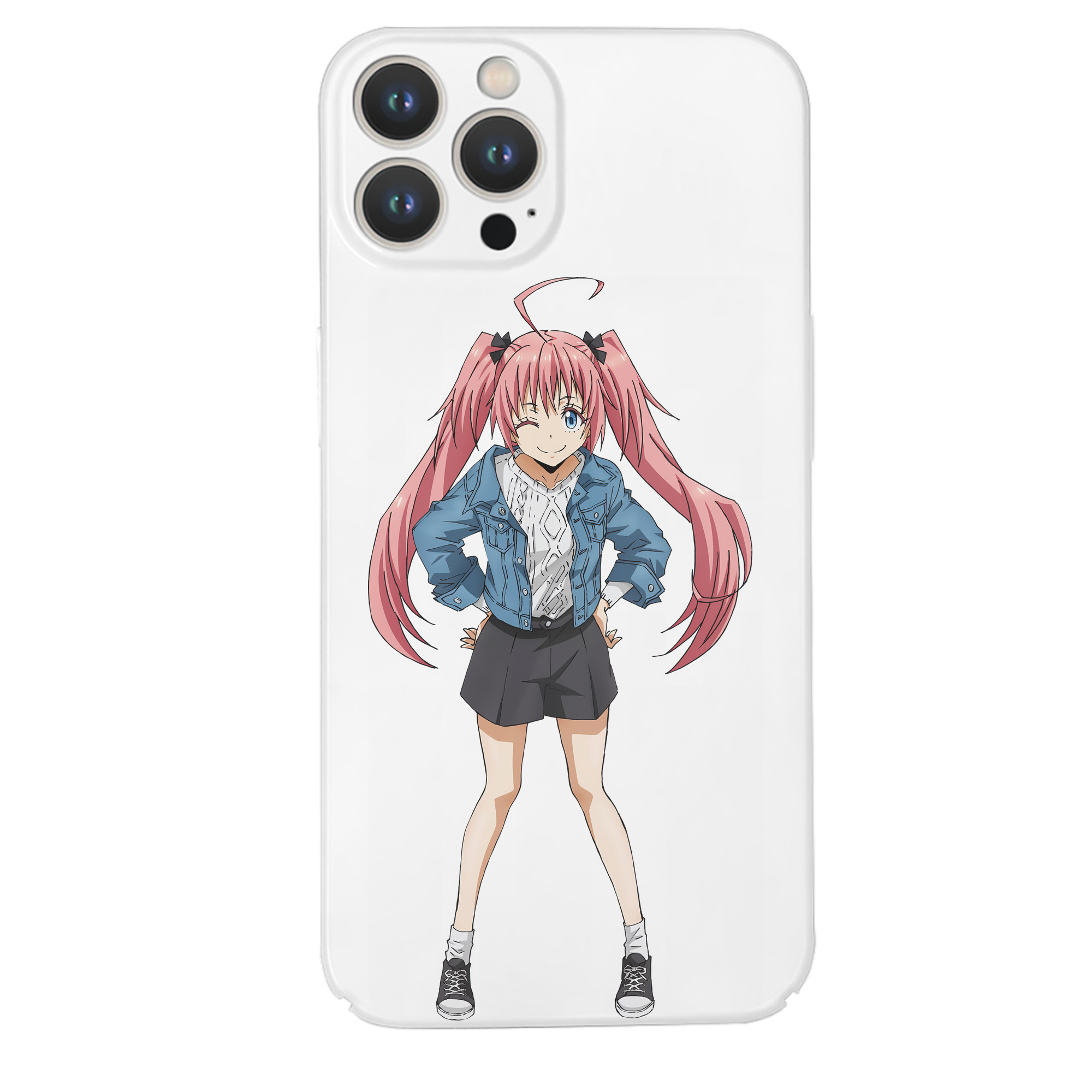 （画像用） 転スラ Regarding Reincarnated to Slime 【iPhone 14シリーズ対応】ハードケース